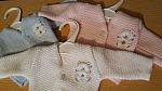 early babies cardigan CONTENTED BEAR premature tiny infant 2.0-2.5kg, 3-5lb