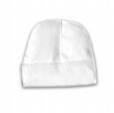 premature baby hat BEANIE CUFF HAT in white 3-5LB tiny baby clothes here